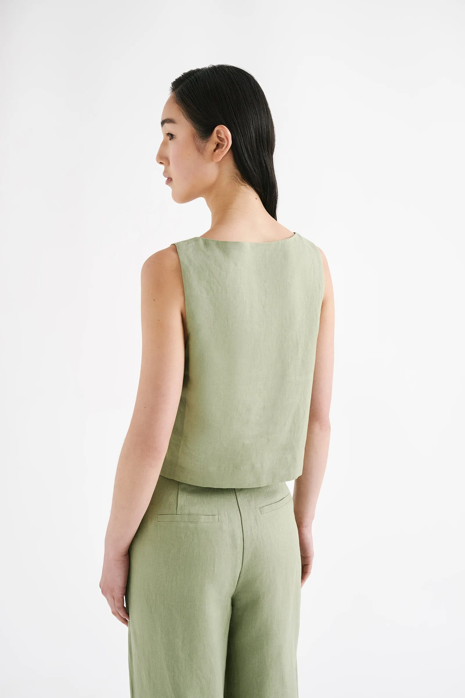 THILDA LINEN TOP
