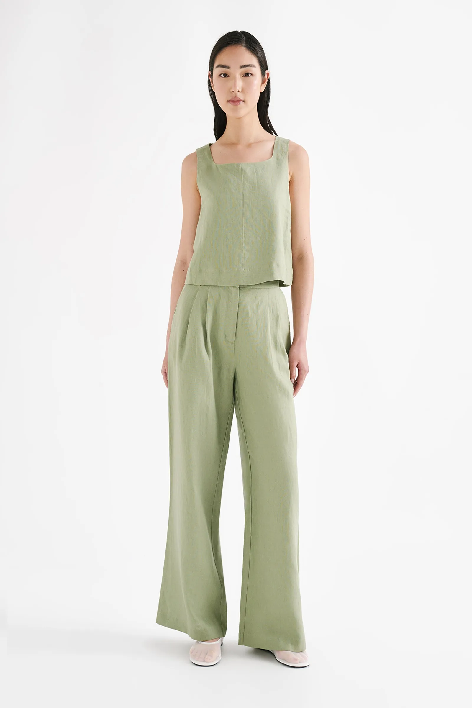 THILDA LINEN TOP