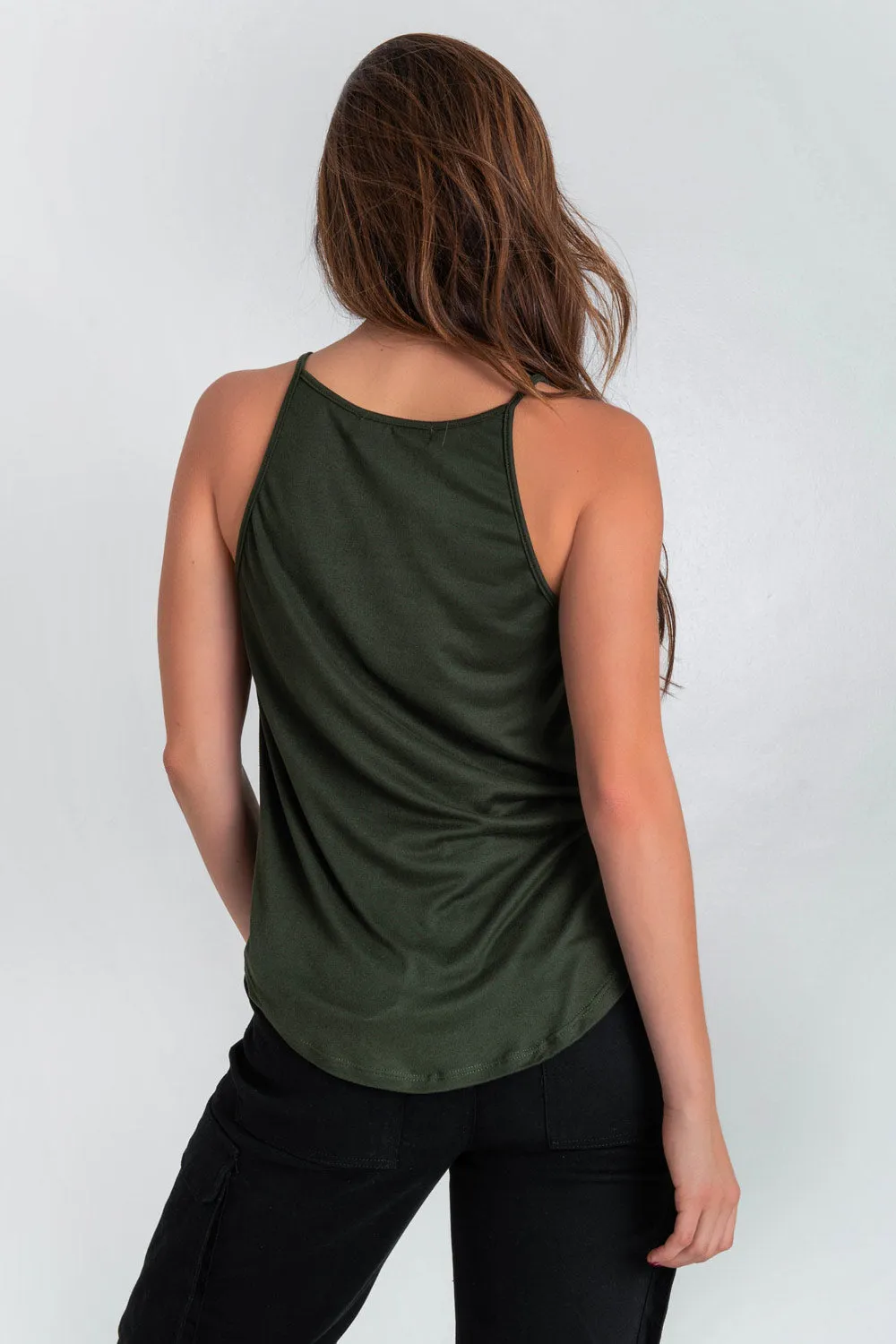 Top halter con tirantes