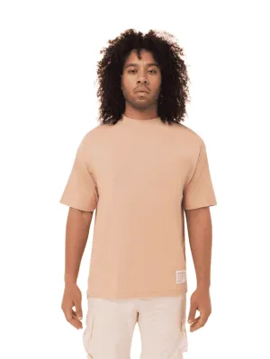 TRIBE OF 6 ASKEL BAMBOO OVERSIZED SHORT SLEEVE T-SHIRT WITH PRINTED BACK
