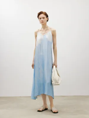 V Neck Acetate Slip Dress
