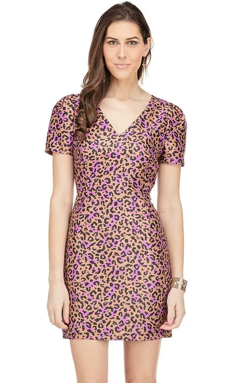 V-Neck Short Sleeve Dress