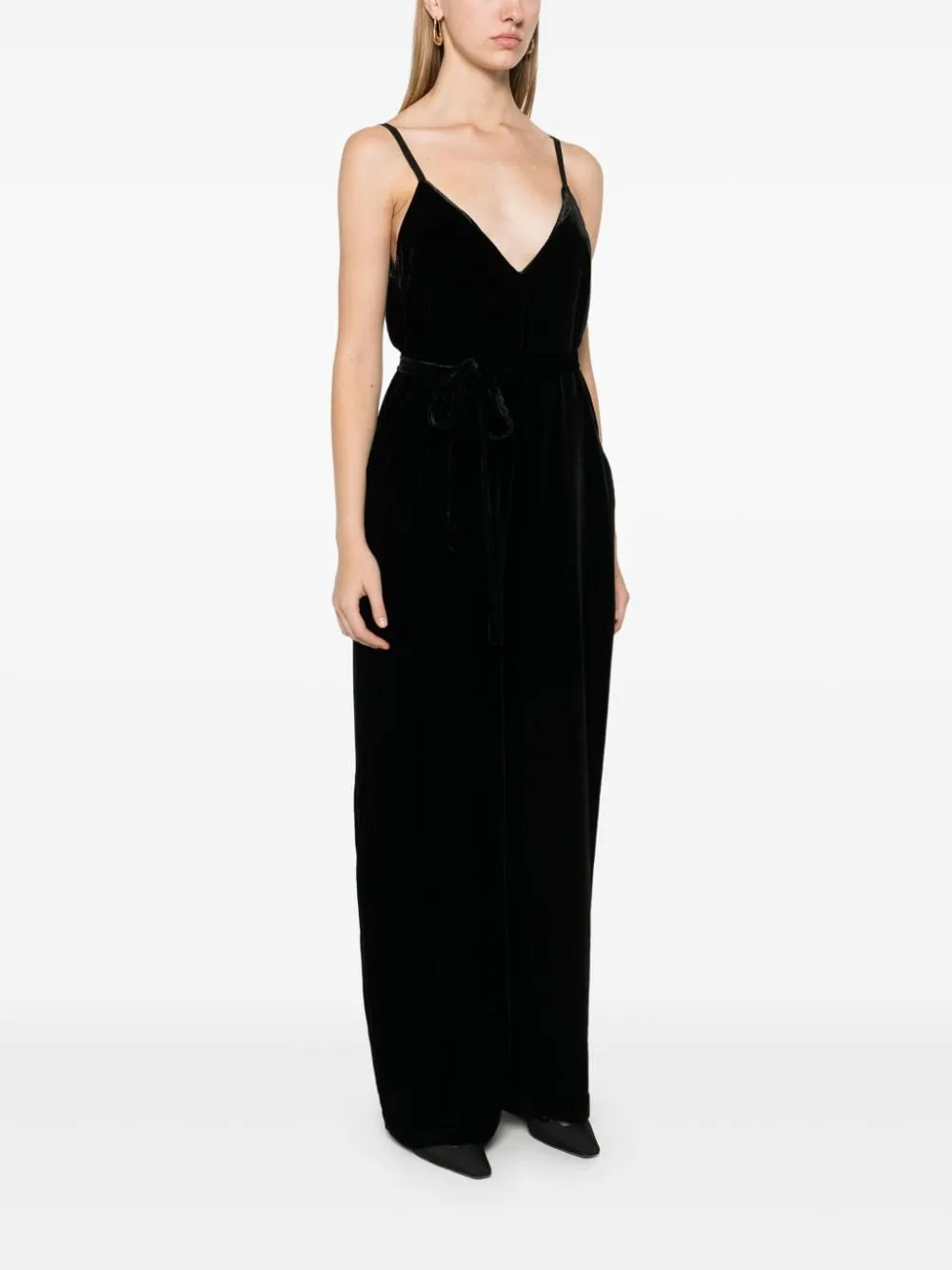 Velvet jumpsuit