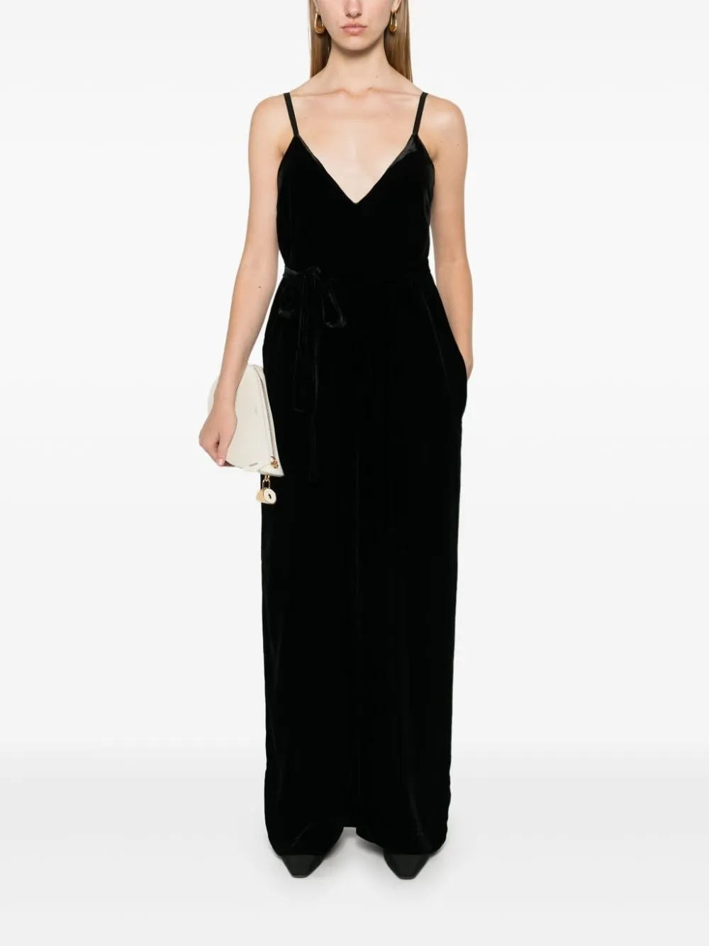 Velvet jumpsuit