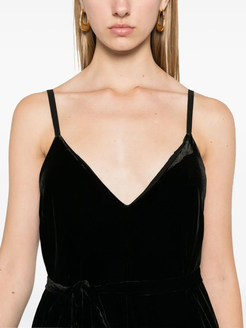 Velvet jumpsuit