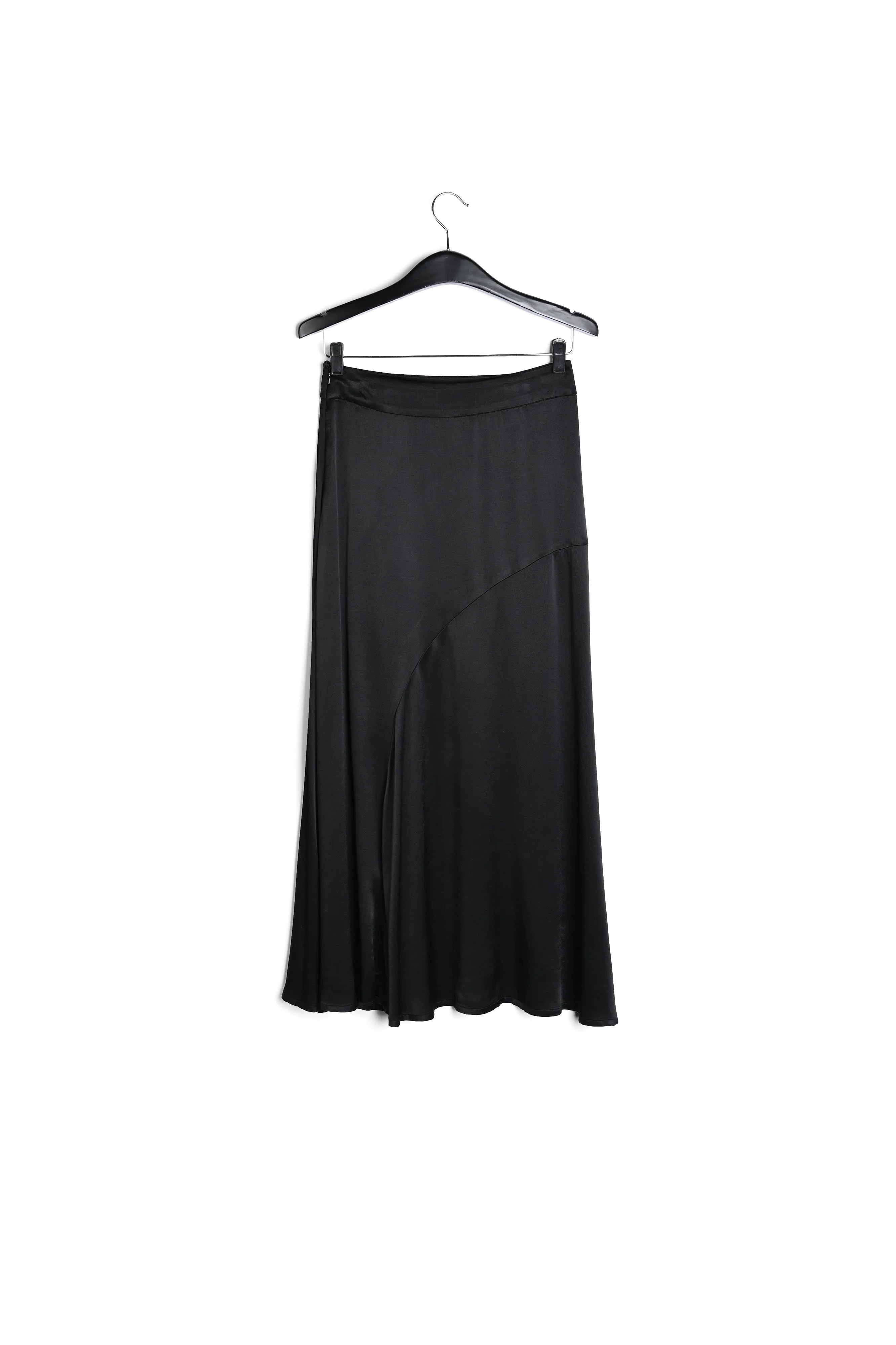Wide midi skirt