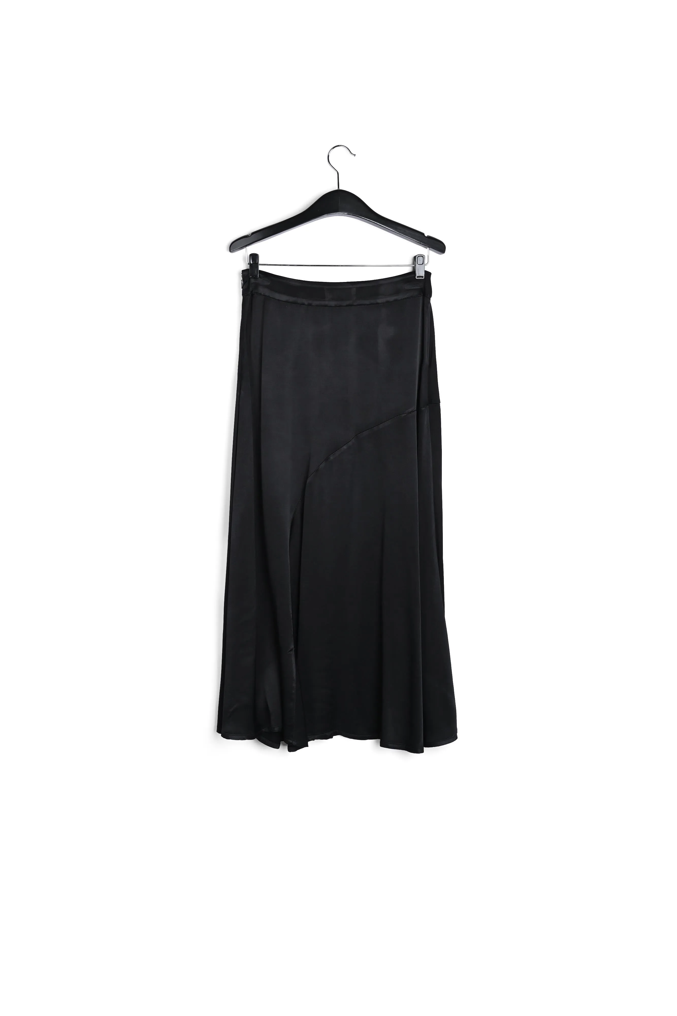 Wide midi skirt