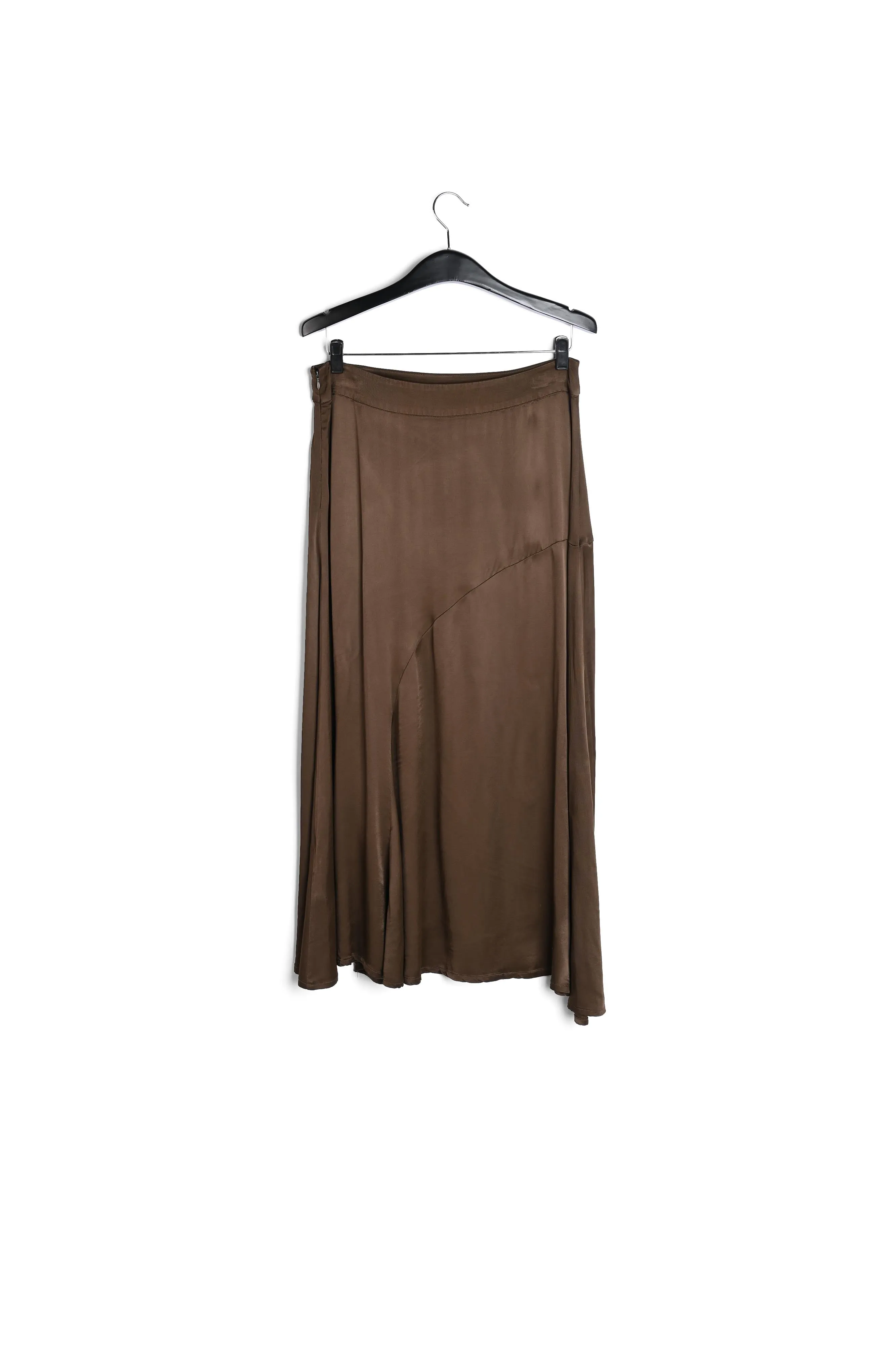 Wide midi skirt