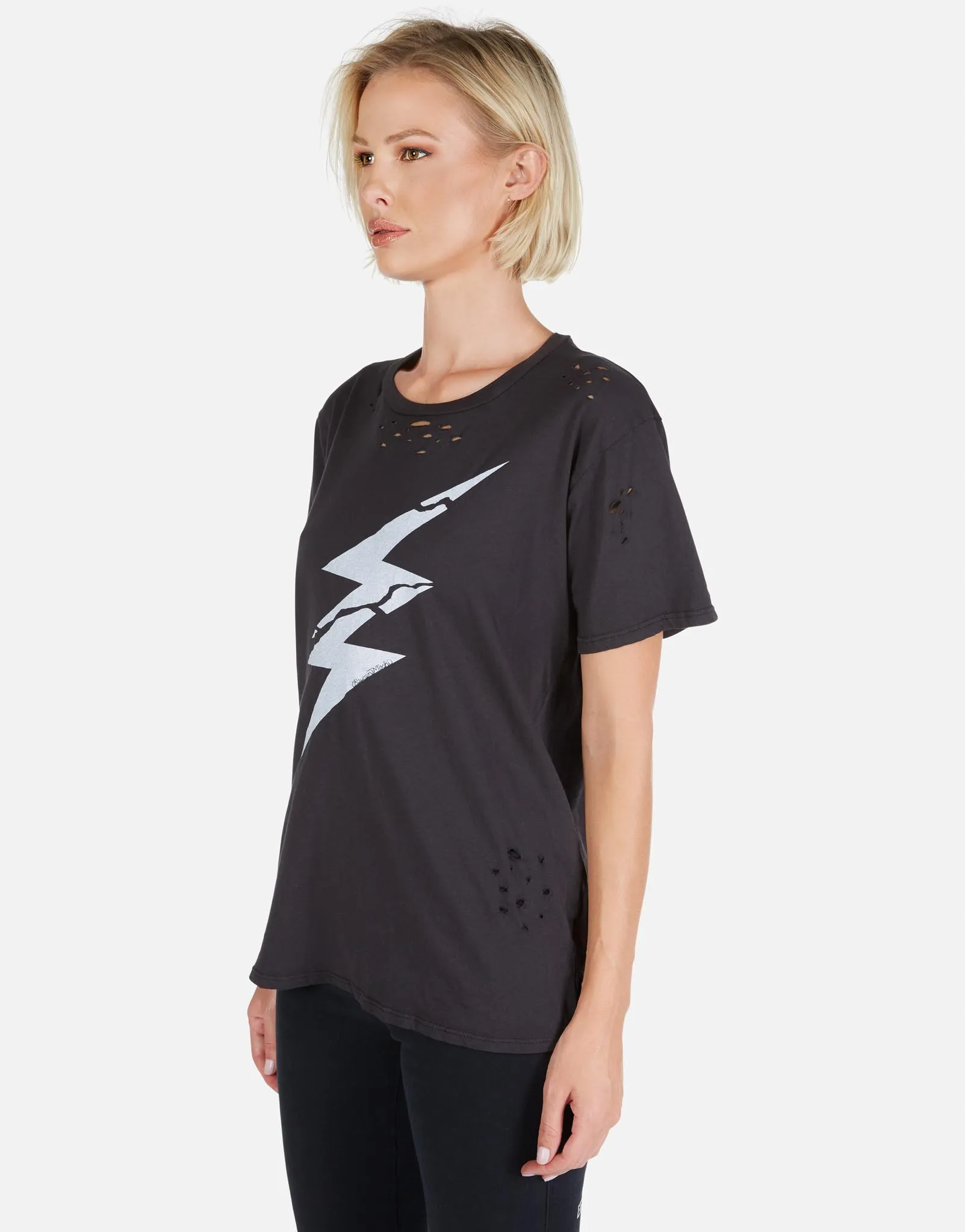 Wolf Cracked Lightning Bolt