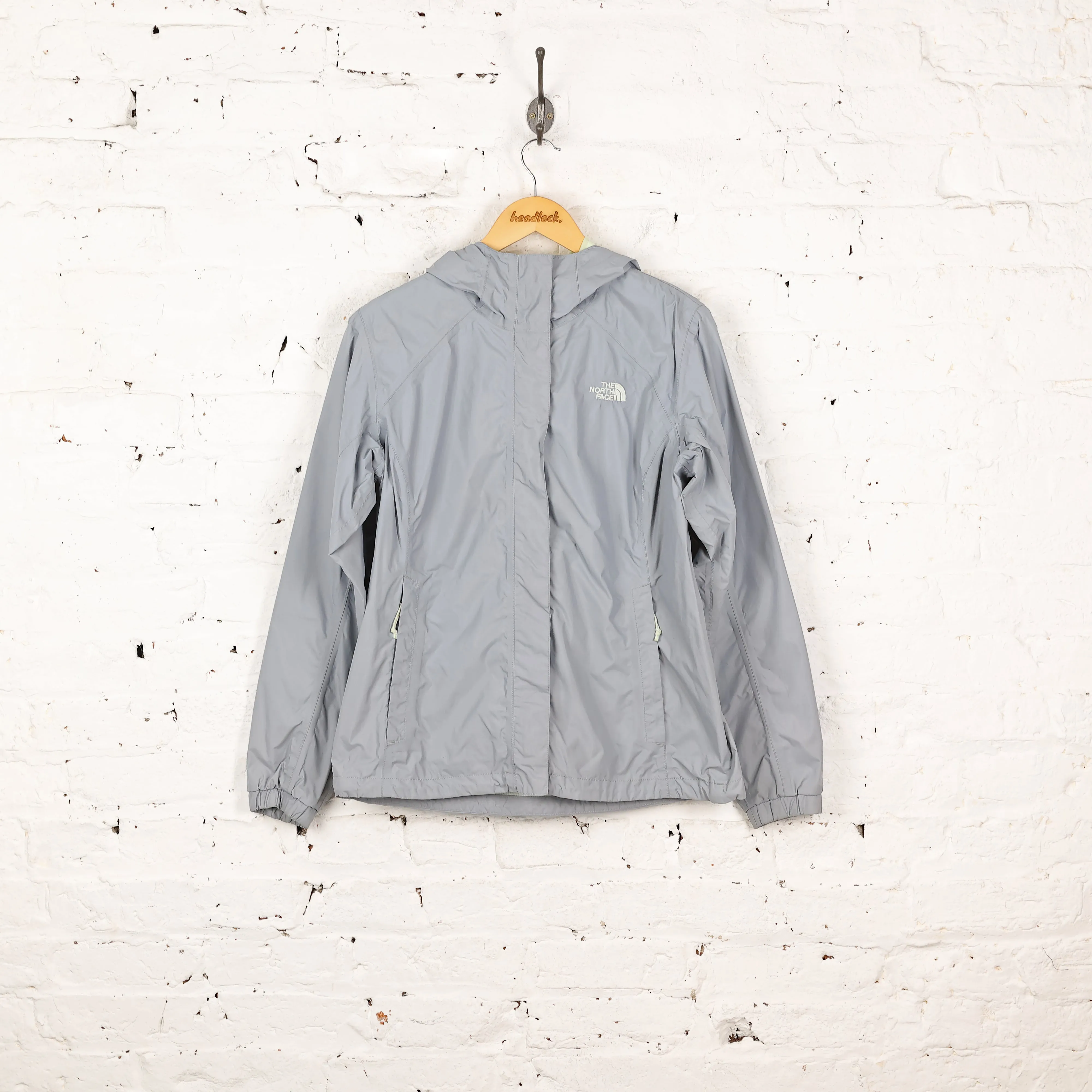 Women's The North Face Hyvent Rain Jacket - Grey - Women's M