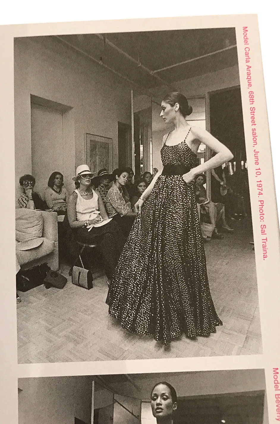 Wonderful c1974 Halston Black Bias Cut Silk Chiffon Dress