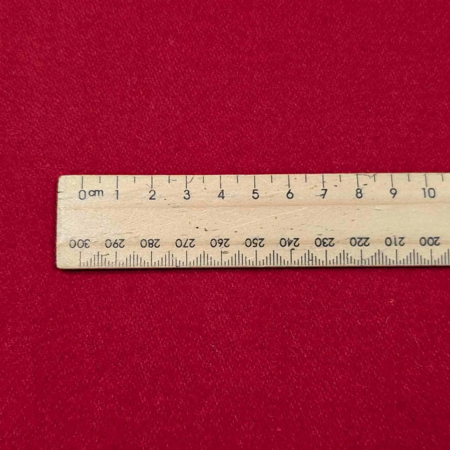 Wool Viscose, Red