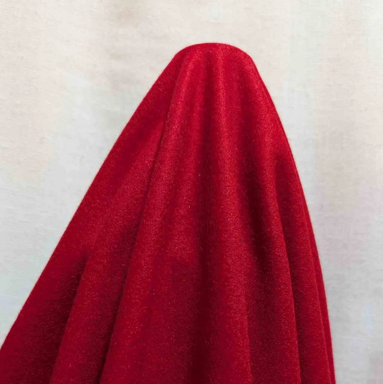 Wool Viscose, Red