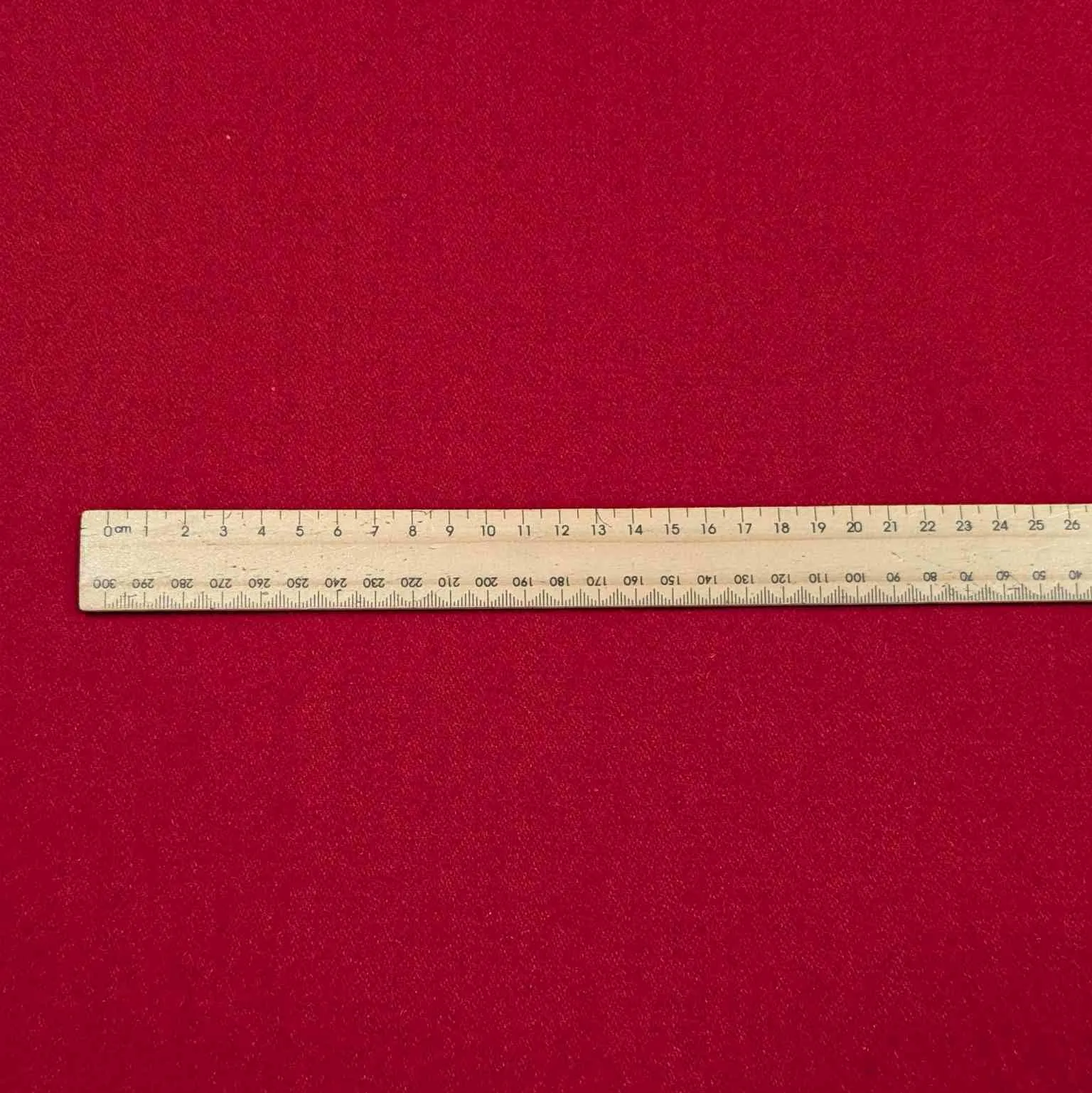 Wool Viscose, Red